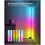 ΦΩΤΙΣΤΙΚΟ ΕΠΙΔΑΠΕΔΙΟ LED 24W RGB DIMMABLE ΑΠΟ ΜΑΥΡΟ ΜΕΤΑΛΛΟ - Image 3