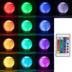 LED ΕΠΙΤΡΑΠΕΖΙΟ ΦΩΤΙΣΤΙΚΟ Φ20 CM 6W DIMMABLE ΜΕ ΤΗΛΕΧΕΙΡΙΣΤΗΡΙΟ-ΑΦΗΣ RGBW ΠΟΛΥΧΡΩΜΟ - Image 2