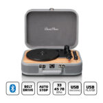 ΠΙΚΑΠ ΜΕ BLUETOOTH,ΕΝΣΩΜΑΤΩΜΕΝΑ ΗΧΕΙΑ 3W,ΛΕΙΤΟΥΡΓΙΑ ΜΕΤΑΤΡΟΠΗΣ MP3 ΚΑΙ ΒΑΛΙΤΣΑ ΜΕΤΑΦΟΡΑΣ ΓΚΡΙ LENCO - Image 7