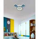 LED ΠΛΑΦΟΝΙΕΡΑ Φ46CM 92W 3000-6500Κ(3CCT) DIMMABLE ΜΕ ΤΗΛΕΧΕΙΡΙΣΤΗΡΙΟ MICKEY BLUE - Image 2