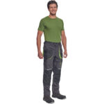 ΠΑΝΤΕΛΟΝΙ ΕΡΓΑΣΙΑΣ GREENDALE ΑΝΘΡΑΚΙ/ΛΑΙΜ 65%poly-35%cott, 270 g/m² No 54/L - Image 3