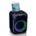 PARTY BLUETOOTH ΗΧΕΙΟ 100W ΜΕ ΑΣΥΡΜΑΤΟ ΜΙΚΡΟΦΩΝΟ LED ΦΩΤΙΣΜΟ ΚΑΙ ΛΕΙΤΟΥΡΓΙΑ KARAOKE LENCO PA-101BK - Image 4