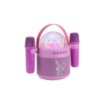 AKAI JoyBox Kids – Karaoke Ηχείο με 2 Ασύρματα Μικρόφωνα & RGB LED - Image 4
